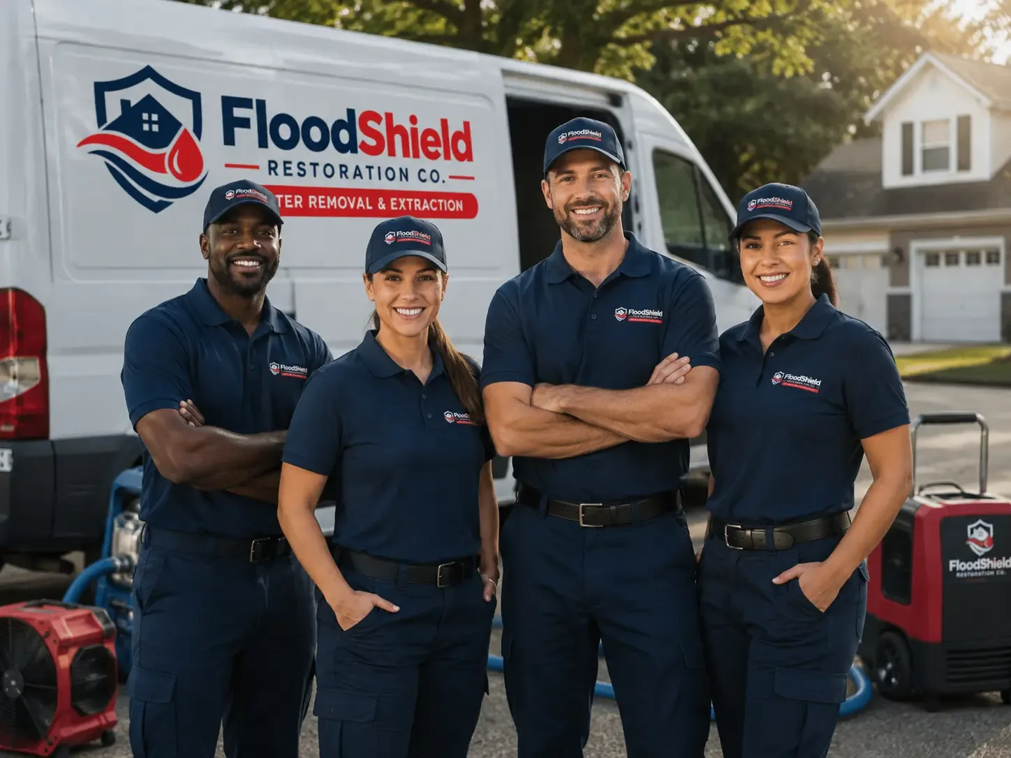 Flood Damage Restoration company in Blunt, SD